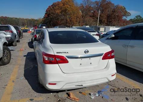 2018 Nissan Sentra S from USA, damaged, VIN 3N1AB7APXJY316650